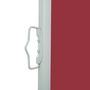 Voir la diapositive 4 : VIDAXL Auvent lateral retractable de patio 100x500 cm Rouge