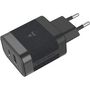 Voir la diapositive 4 : ADEQWAT Chargeur 45W PowerDelivery USB + USB-C noir