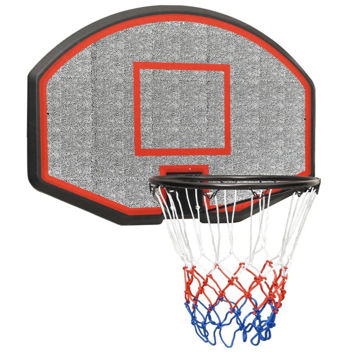 VIDAXL Panneau de basket-ball Noir 71x45x2 cm Polyethylene