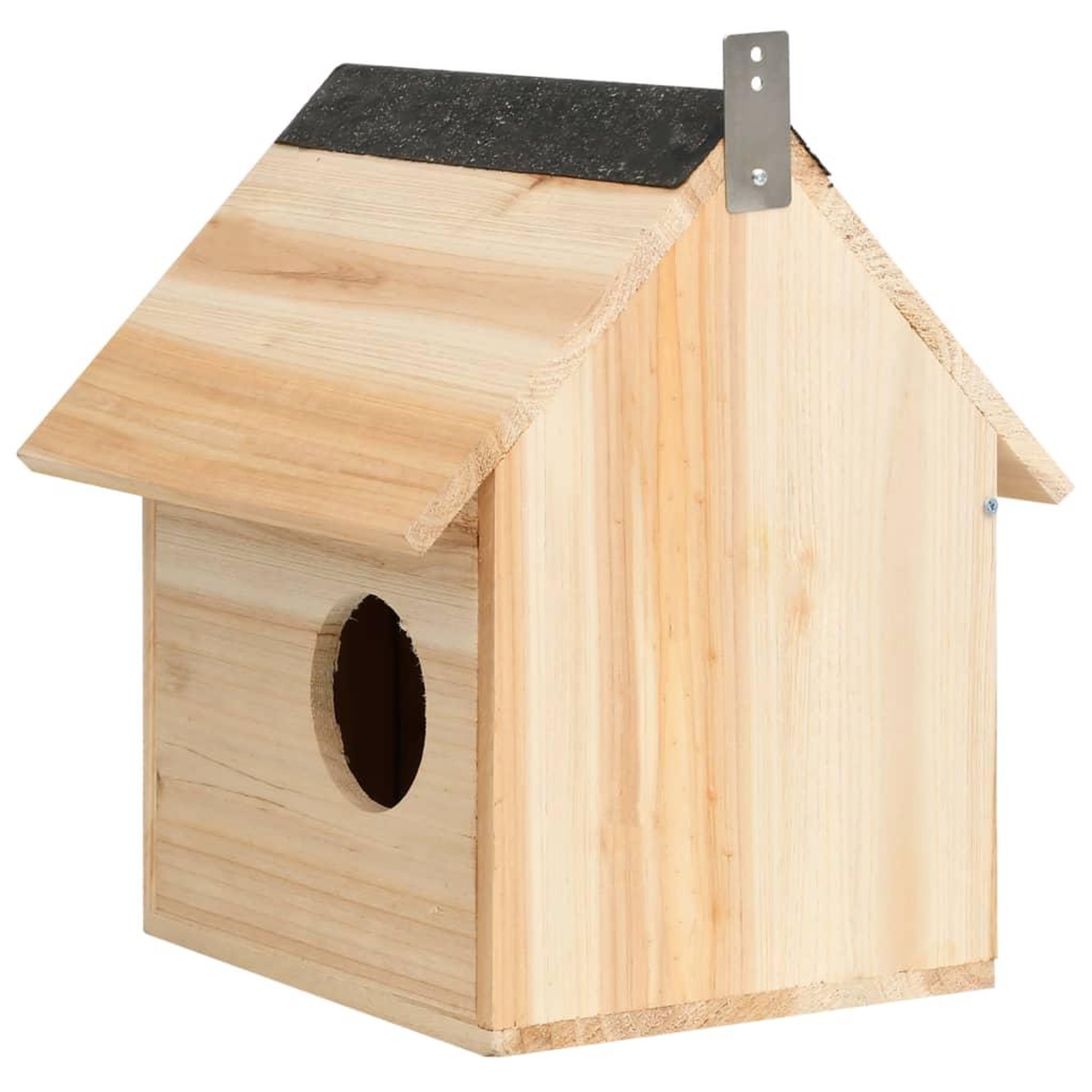 Voir la diapositive 5 : VIDAXL Maison pour ecureuils bois de sapin massif 26x25x29 cm