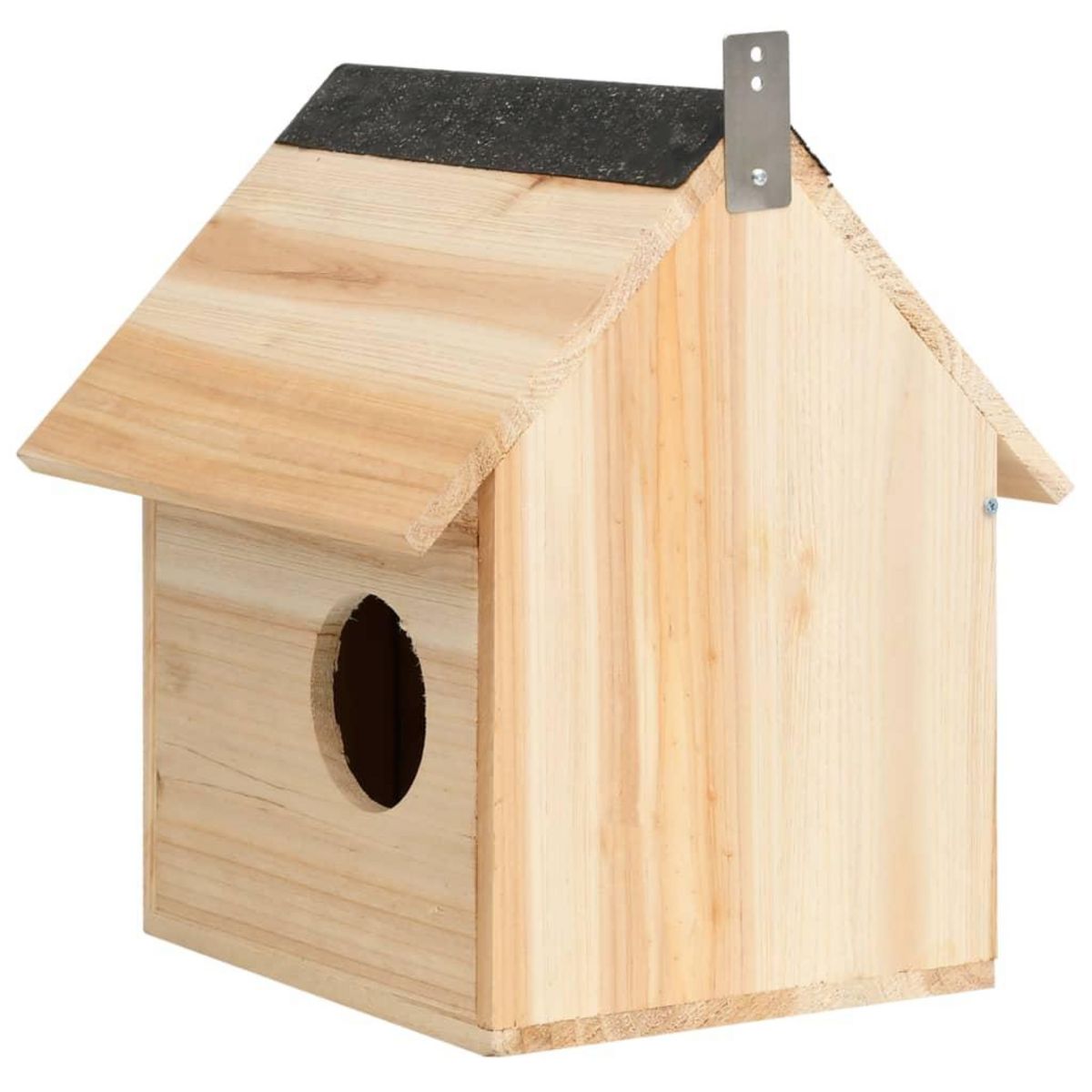 VIDAXL Maison pour ecureuils Bois de sapin massif 26x25x29 cm
