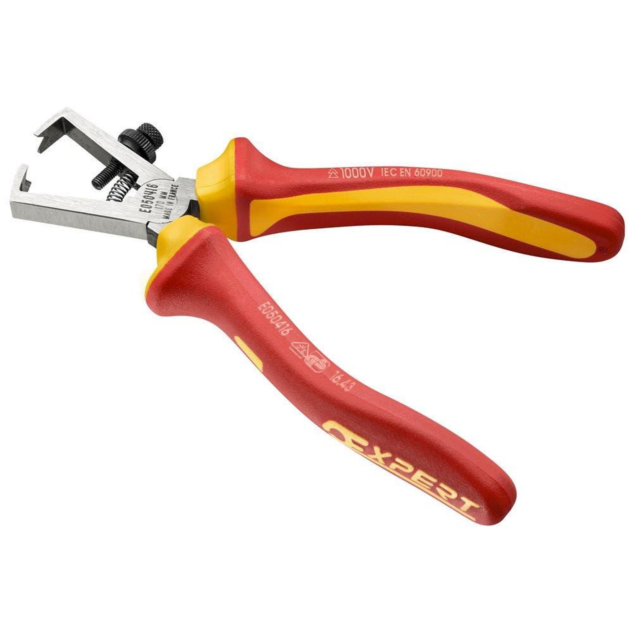 EXPERT Pince à dénuder isolée 1000v vde 160mm