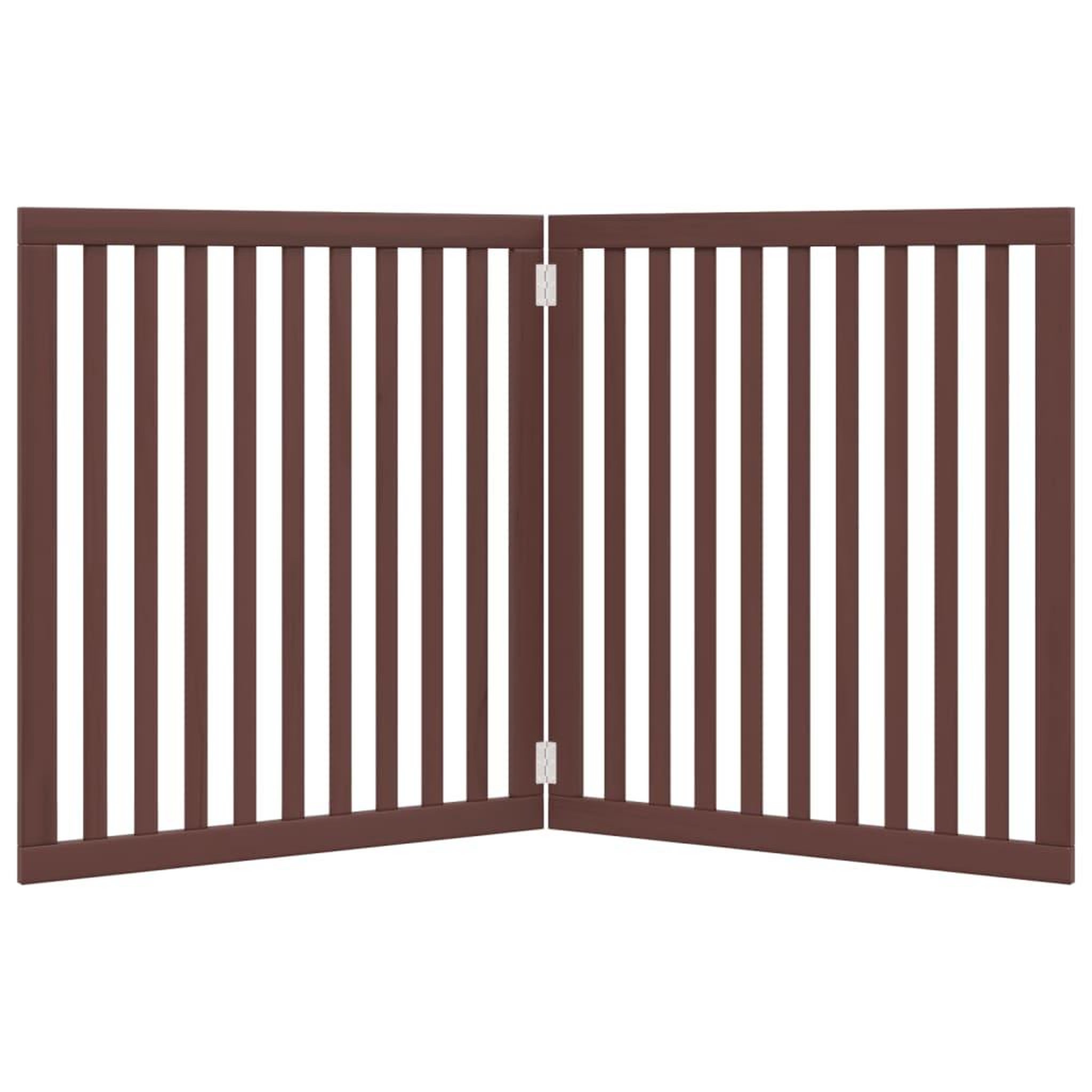 Voir la diapositive 4 : VIDAXL Barriere pour chien pliable 2 panneaux 160 cm bois de peuplier