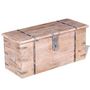 Voir la diapositive 3 : VIDAXL Ensemble de deux coffres de rangement Bois d'Acacia
