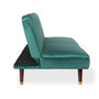 Voir la diapositive 3 : Paris Prix Canapé Convertible en Velours  Seattle  180cm Vert