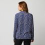 Voir la diapositive 2 : INEXTENSO Chemisier de ville bleu femme