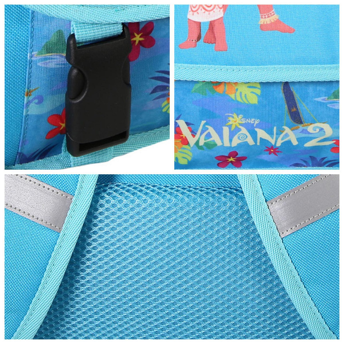 Bagtrotter Cartable Scolaire Primaire 38cm Vaiana Disney Bleu  2 Compartiments Bagtrotter