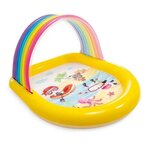 INTEX Aire de Jeux Gonflable  Arc-en-Ciel  147cm Jaune