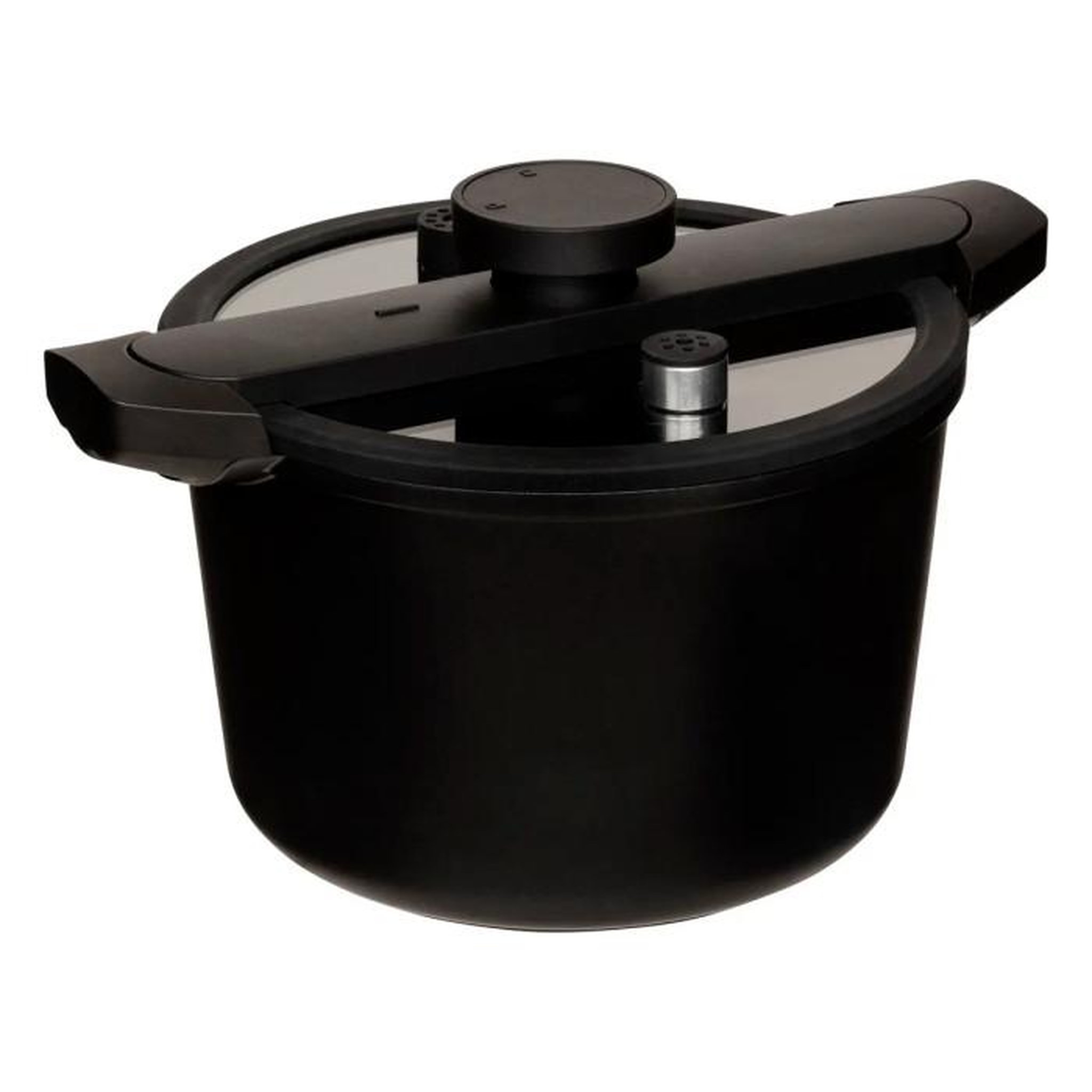FIVE Cocotte Basse Pression  Couvercle  34cm Noir