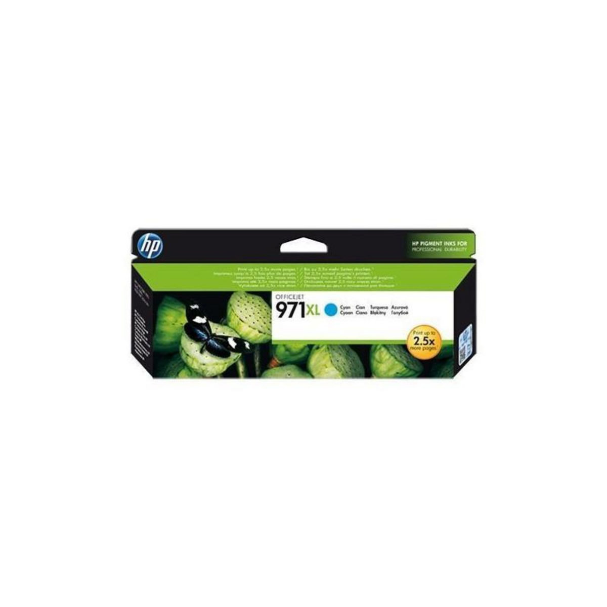 HP HP 971XL cartouche dencre cyan grande capacite authentique pour HP Officejet Pro X451/X476/X551/X576 CN626AE