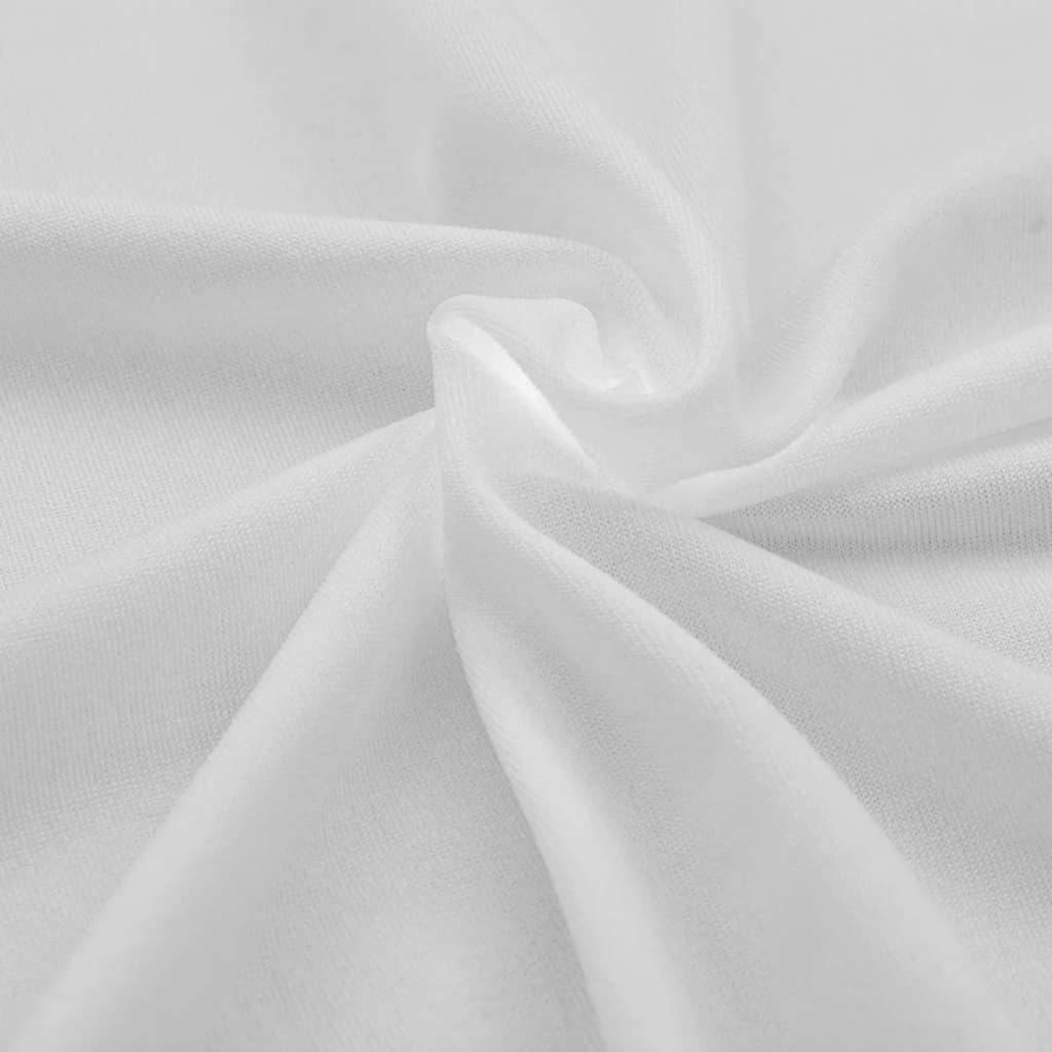 Voir la diapositive 5 : VIDAXL Housses extensibles pour table 2 pieces 243 x 76 x 74cm Blanc
