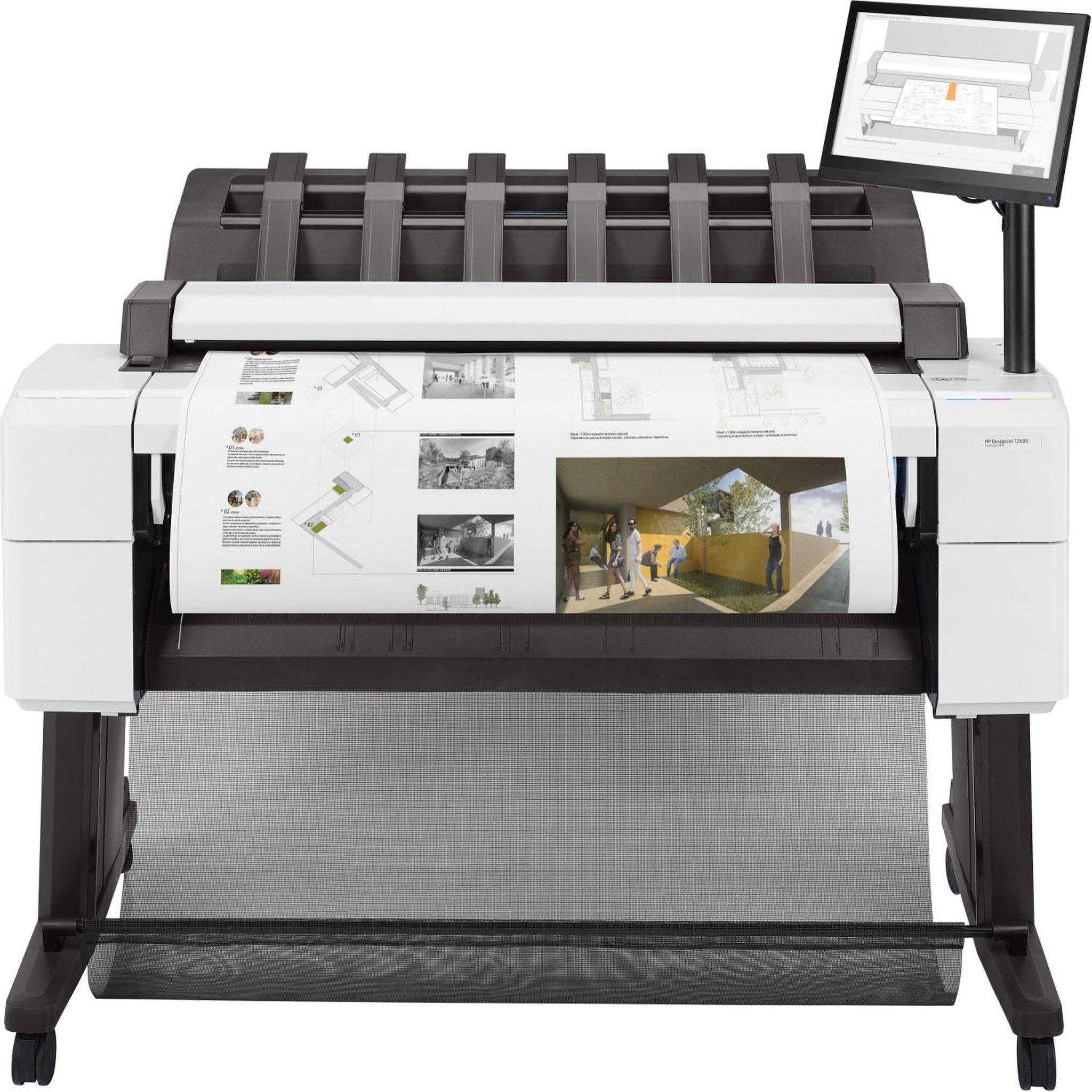 HP HP Designjet T2600 36-in PostScript Multifunction Printer imprimante grand format A jet d'encre thermique Couleur 2400 x 1200 DPI A0 (841 x 1189 mm) Ethernet/LAN