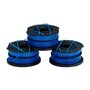 Voir la diapositive 1 : Black et Decker BLACK + DECKER Lot de 3 bobines de rechange pour coupe-bordures Reflex Plus A6441
