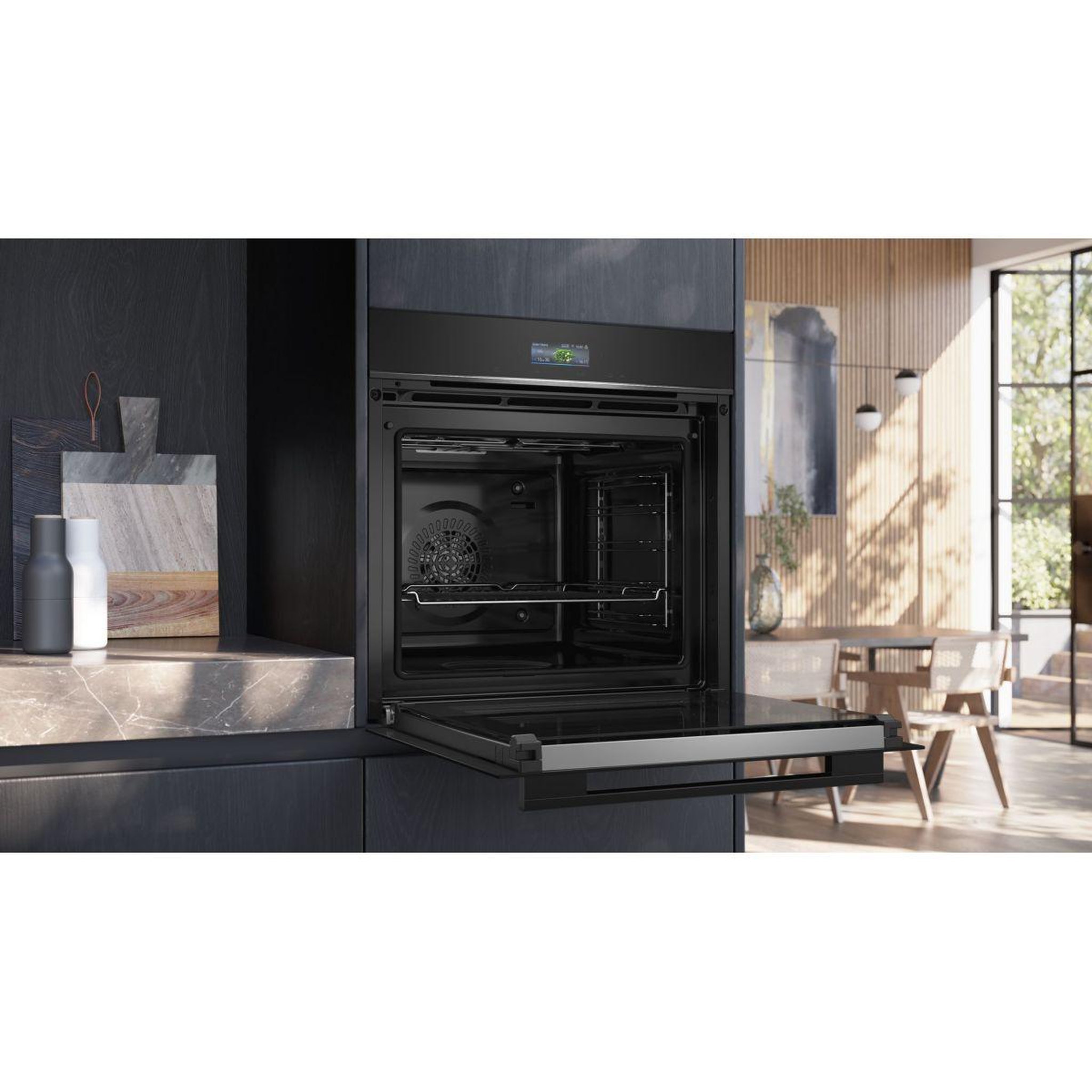 Voir la diapositive 4 : Siemens Four encastrable HB774G2B1