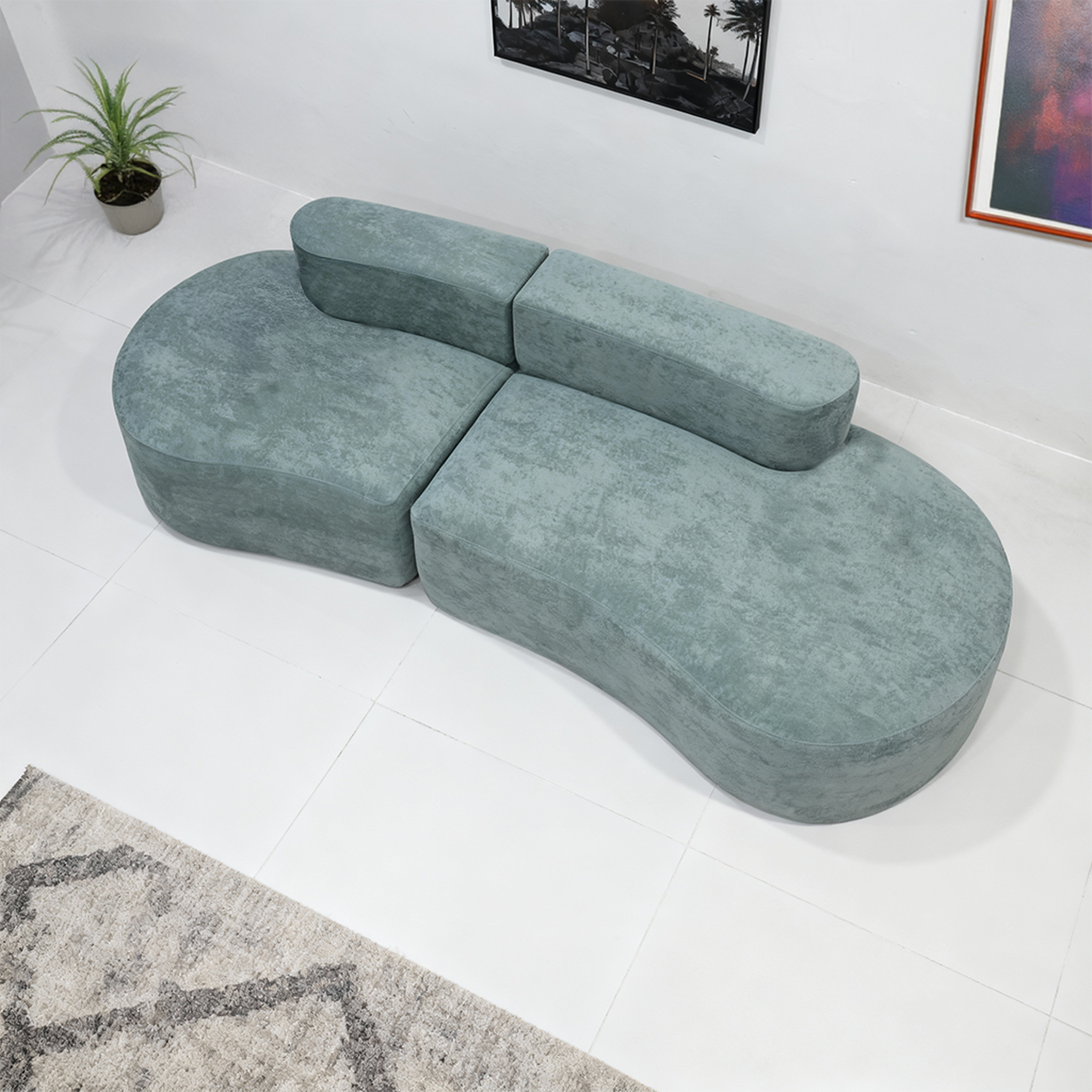 Voir la diapositive 5 : COCO LIVING Coco Living Lounge 2P