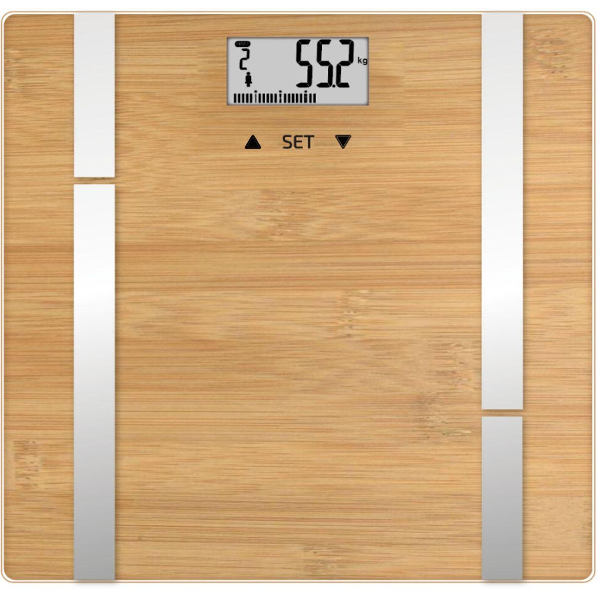 Terraillon Pèse personne IMC Bamboo Fit