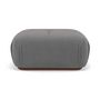 Voir la diapositive 2 : LISA DESIGN Penelope - pouf en velours texturé