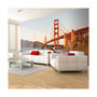 Voir la diapositive 1 : Paris Prix Papier Peint  Pont du Golden Gate Coucher de Soleil San Francisco