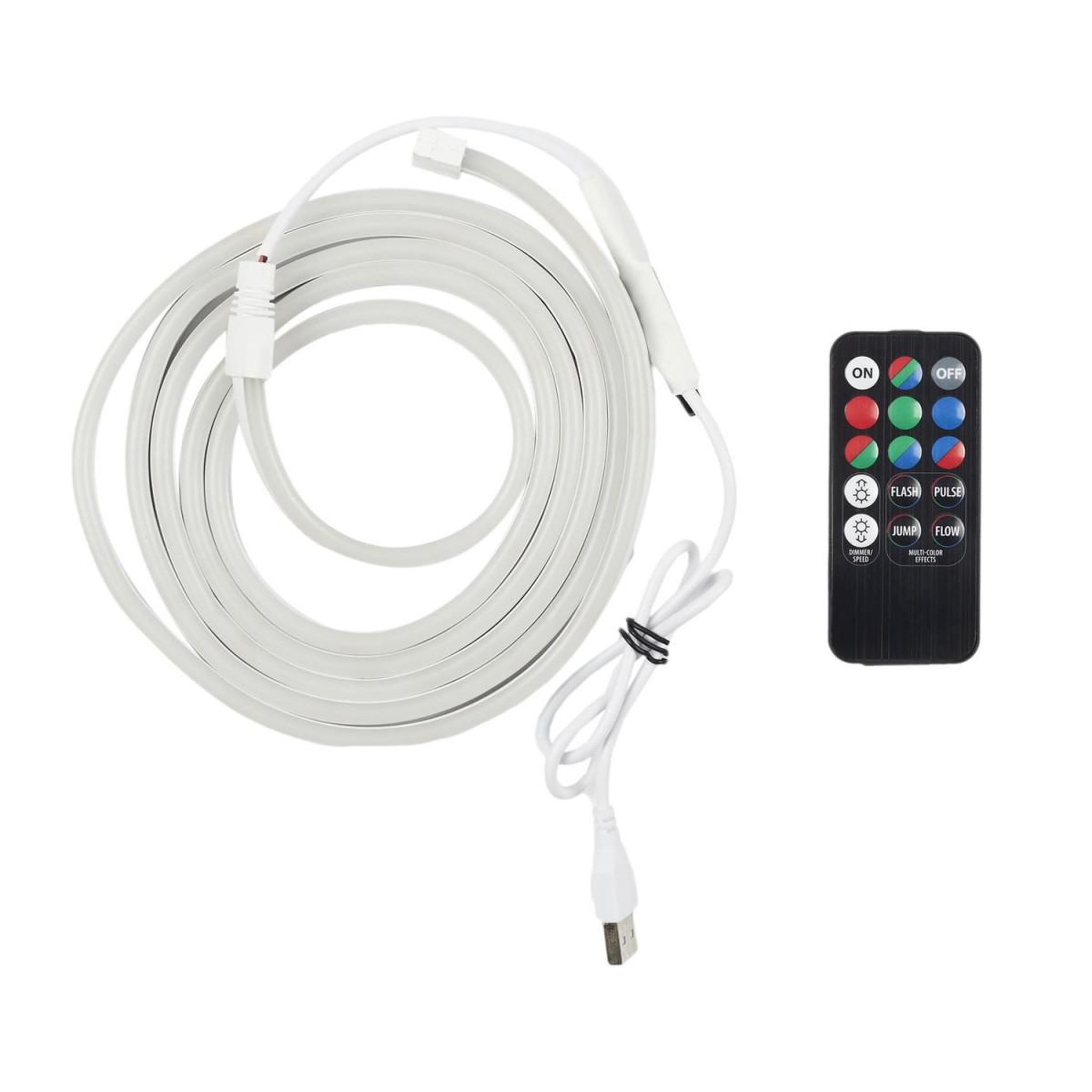 The Home Deco Factory Ruban led  luminosité réglable  2m multicolore