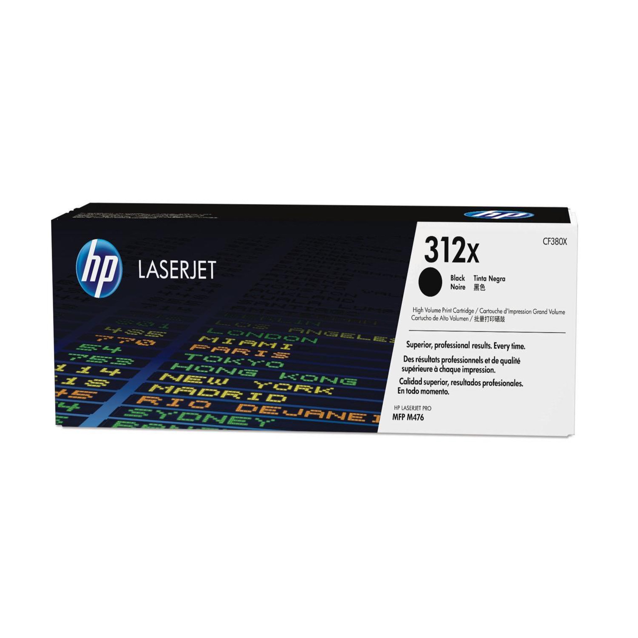 Voir la diapositive 2 : HP Cartouche de toner HP 312X - Noir - 4400 pages - pour Color LaserJet Pro MFP M476