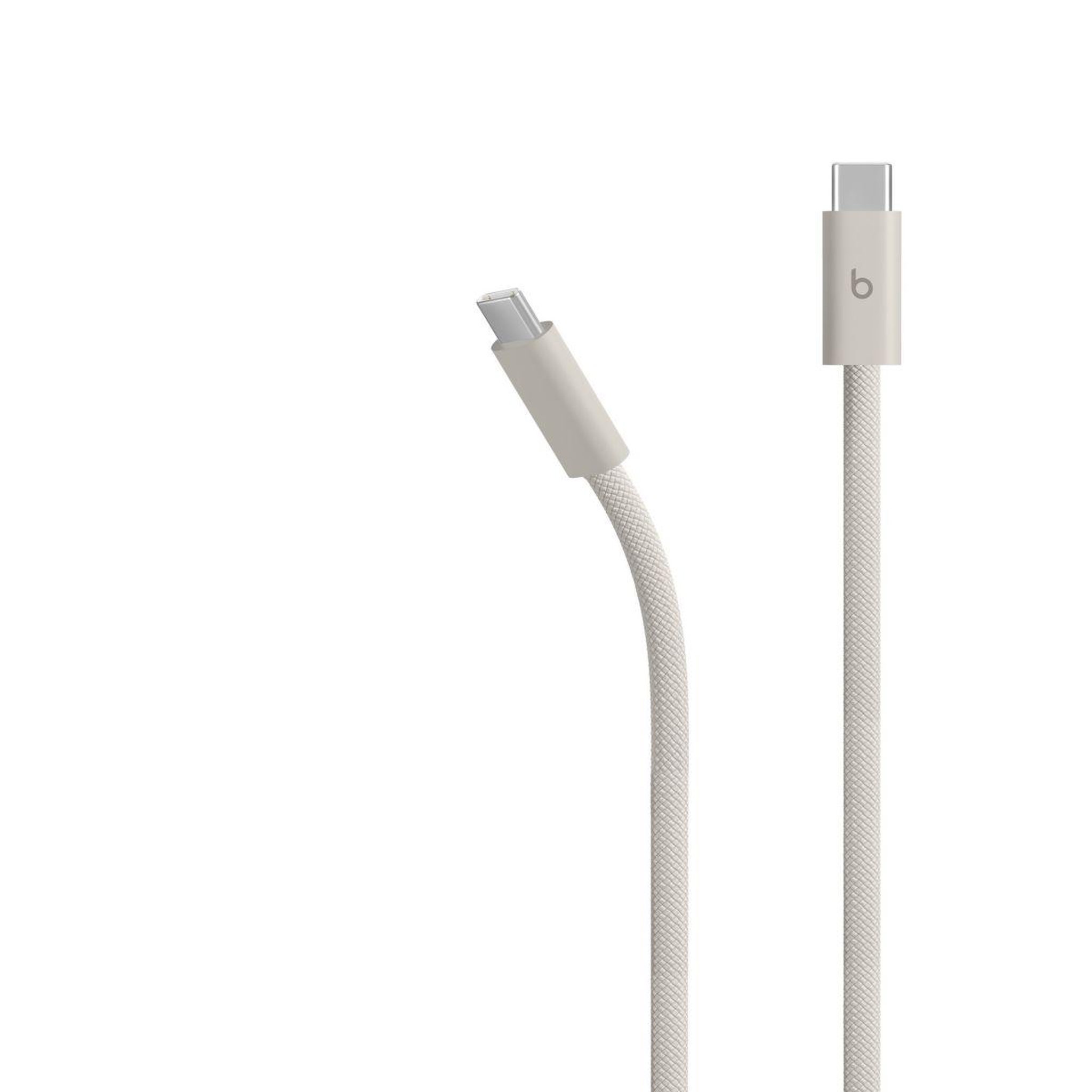 Voir la diapositive 2 : BEATS Câble usb c vers usb-c 240w 3m tressé gris éclair