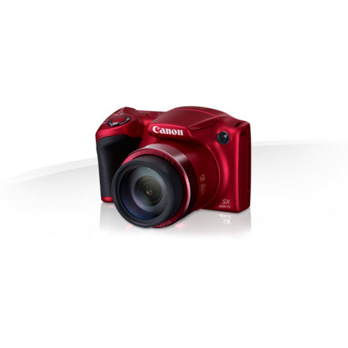 CANON PowerShot SX400 IS Rouge - Appareil photo compact