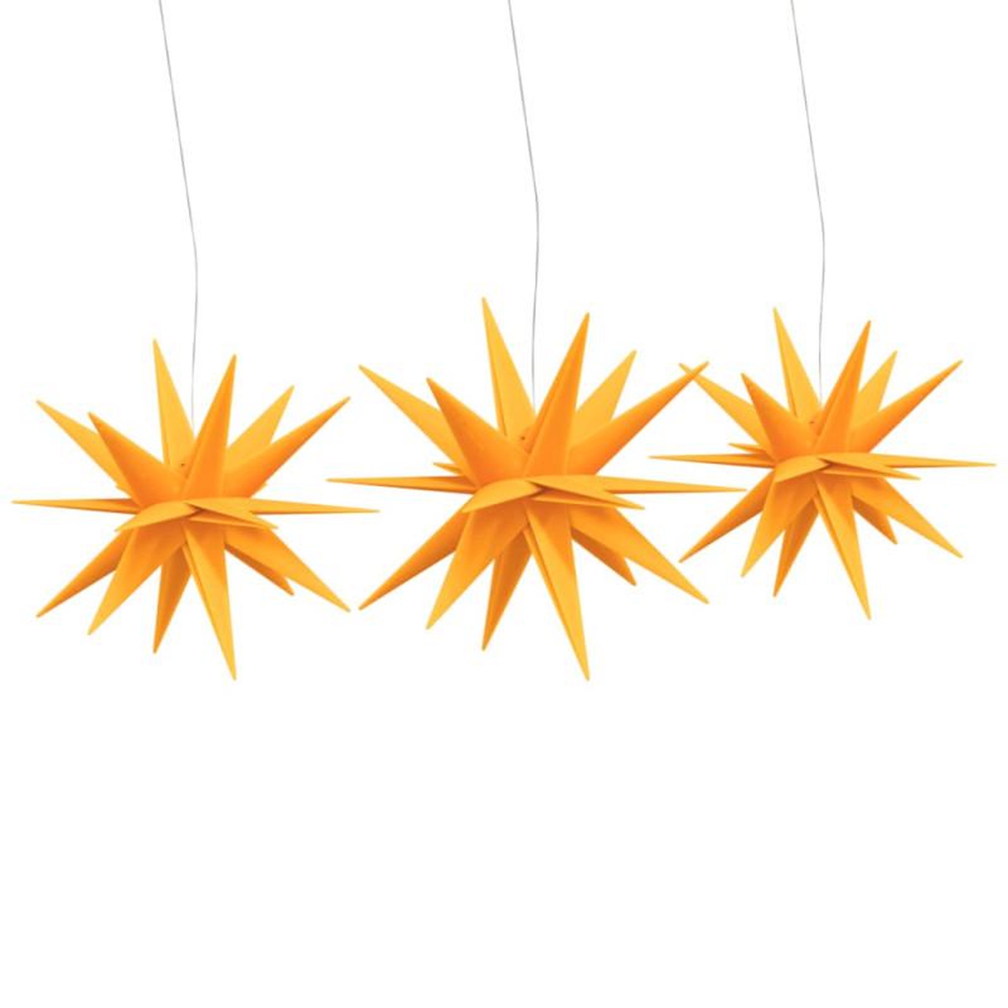 Voir la diapositive 4 : VIDAXL Lumières de Noël avec LED 3 pcs pliable jaune