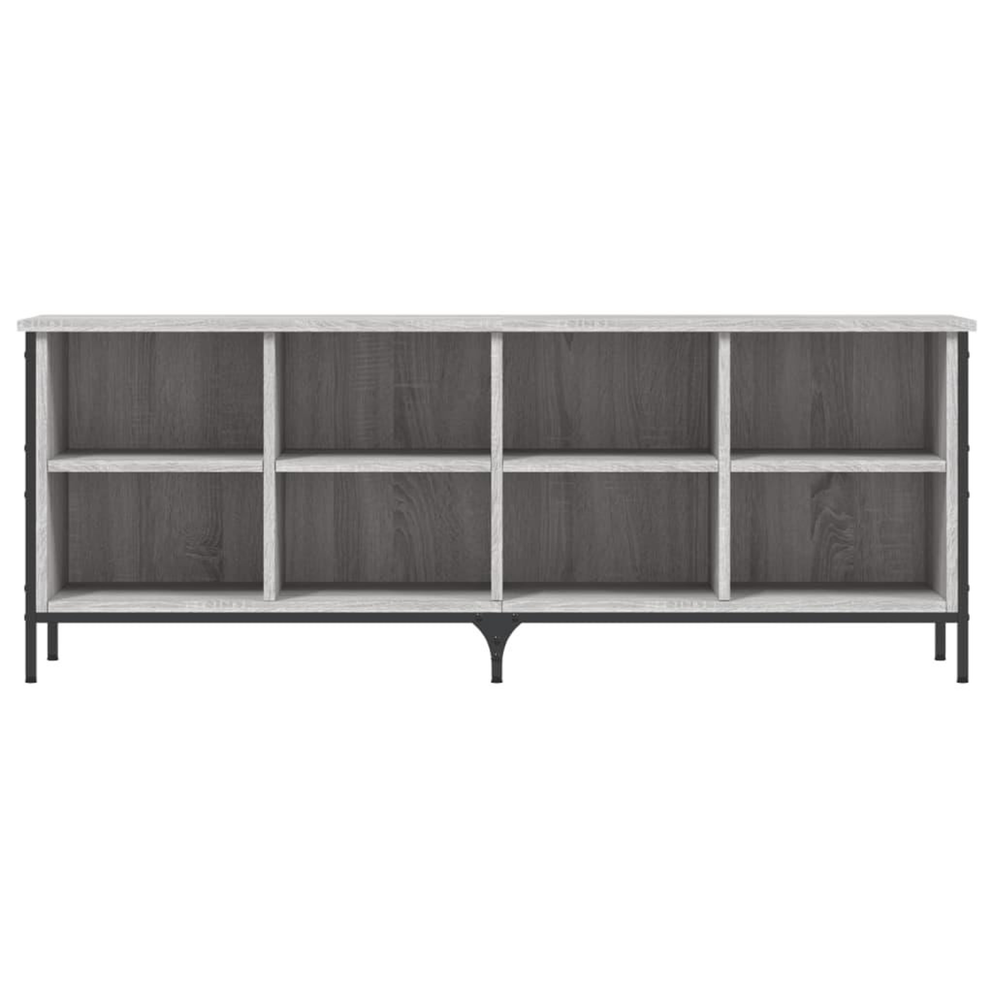 Voir la diapositive 4 : VIDAXL Armoire a chaussures sonoma gris 131x35x50 cm bois d'ingenierie