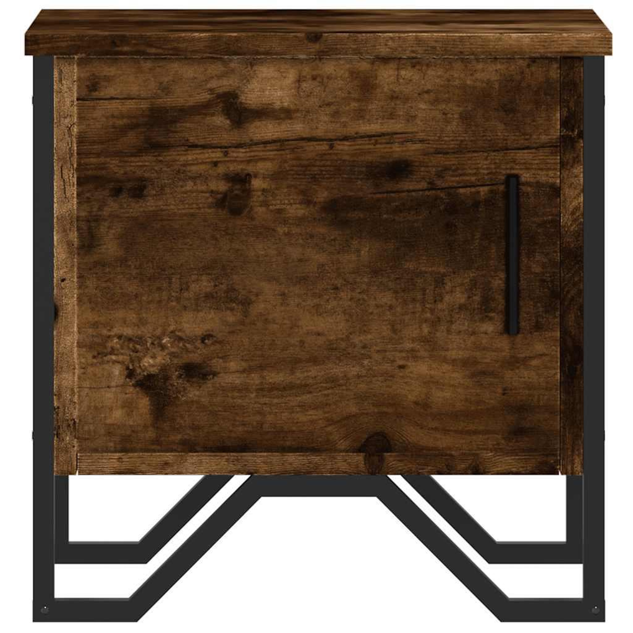 Voir la diapositive 5 : VIDAXL Tables de chevet 2 pcs chene fume 40x30x40 cm bois d'ingenierie