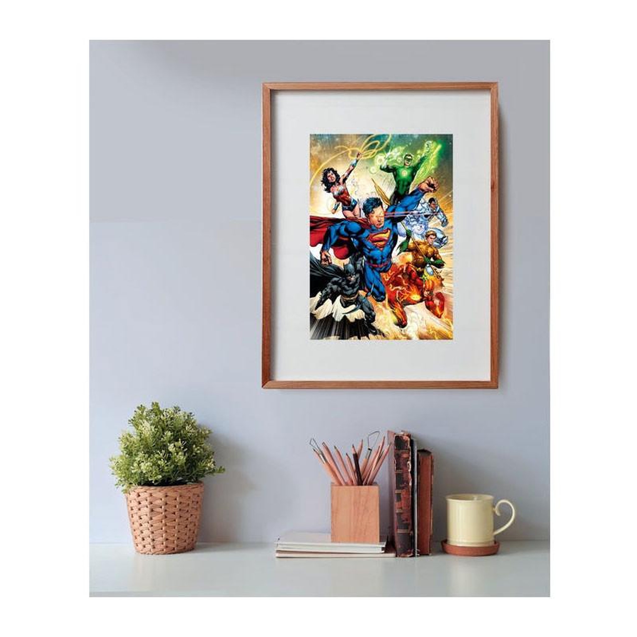 Voir la diapositive 3 : CLEMENTONI Clementoni Jigsaw Puzzle DC Comics Justice League, 500pcs. 35531