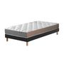 Voir la diapositive 4 : IDLITERIE Ensemble matelas mémoire de forme MAM AZUR avec sommier - confort français