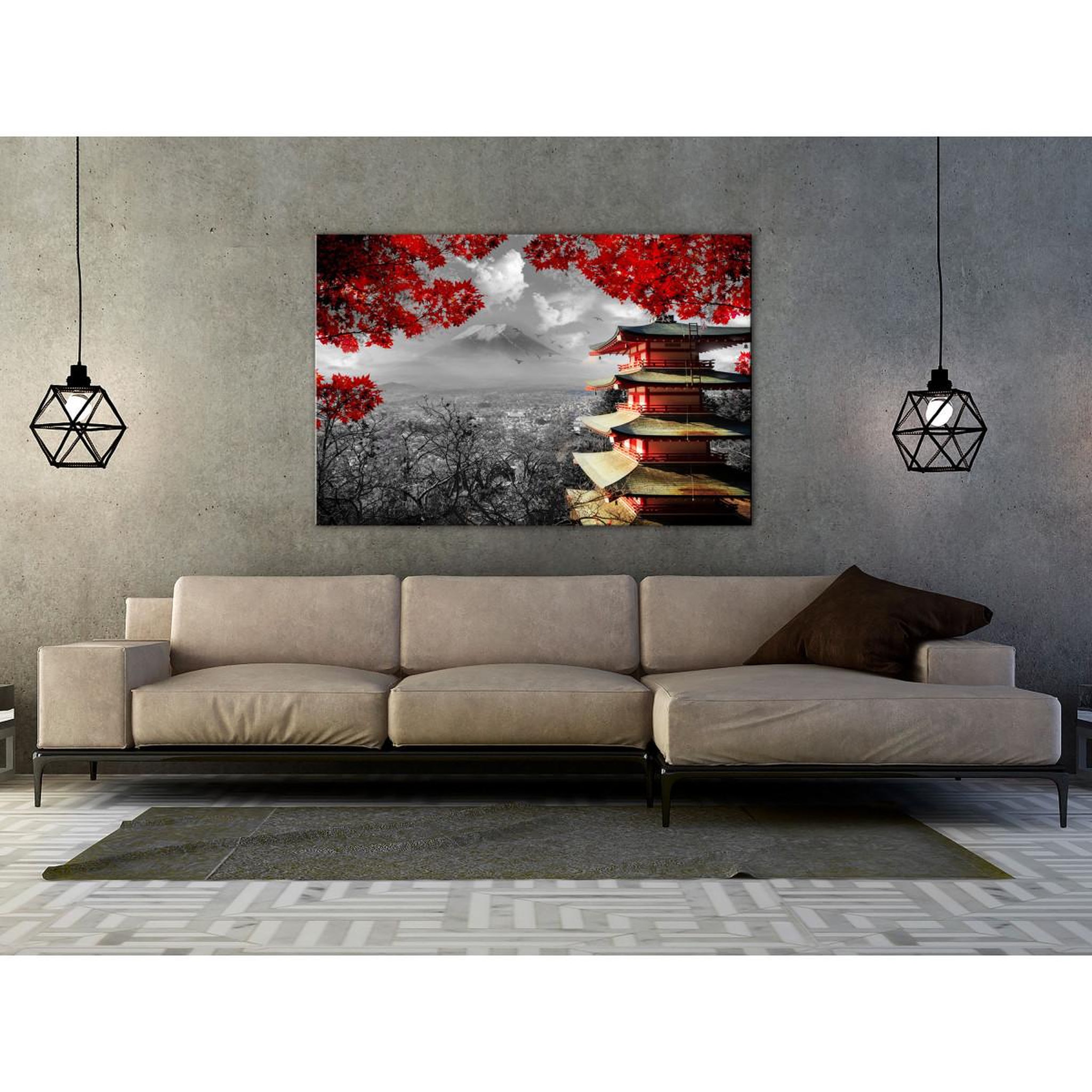 Voir la diapositive 2 : Paris Prix Tableau Imprimé  Japanese Adventure Wide