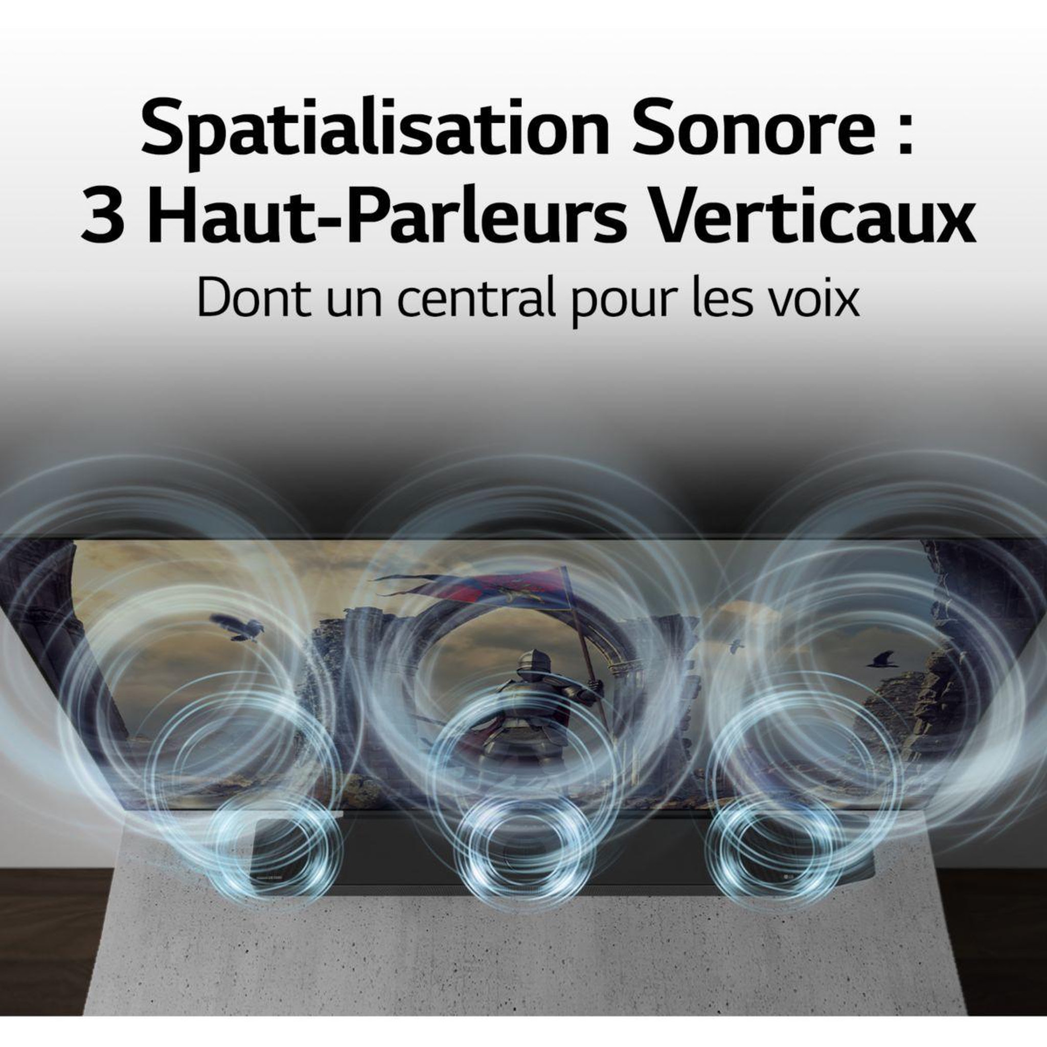 Voir la diapositive 5 : LG Barre de son 3.1 400w bluetooth noir - s77ty