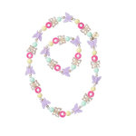 SOUZA Ensemble collier et bracelet Coco papillon