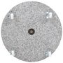 Voir la diapositive 3 : VIDAXL Socle de parasol Granite 30 kg Rond Gris