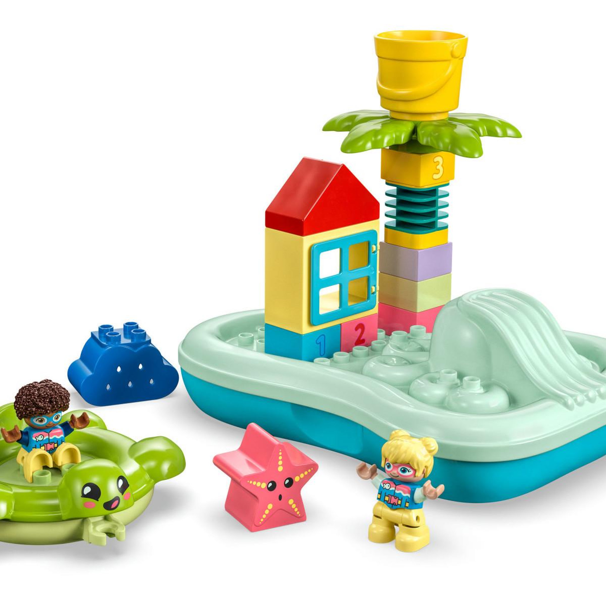 Voir la diapositive 2 : LEGO LEGO® DUPLO® Ma ville 10989 Le parc aquatique