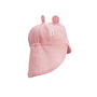 Voir la diapositive 2 : Petit Béguin Casquette cache-cou bébé en gaze de coton Bahamas