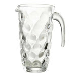 Paris Prix Carafe Design en Verre  Loupe  1L Transparent