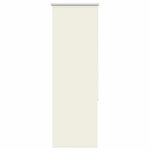 VIDAXL Store enrouleur occultant blanc casse 55x175cm largeur du tissu