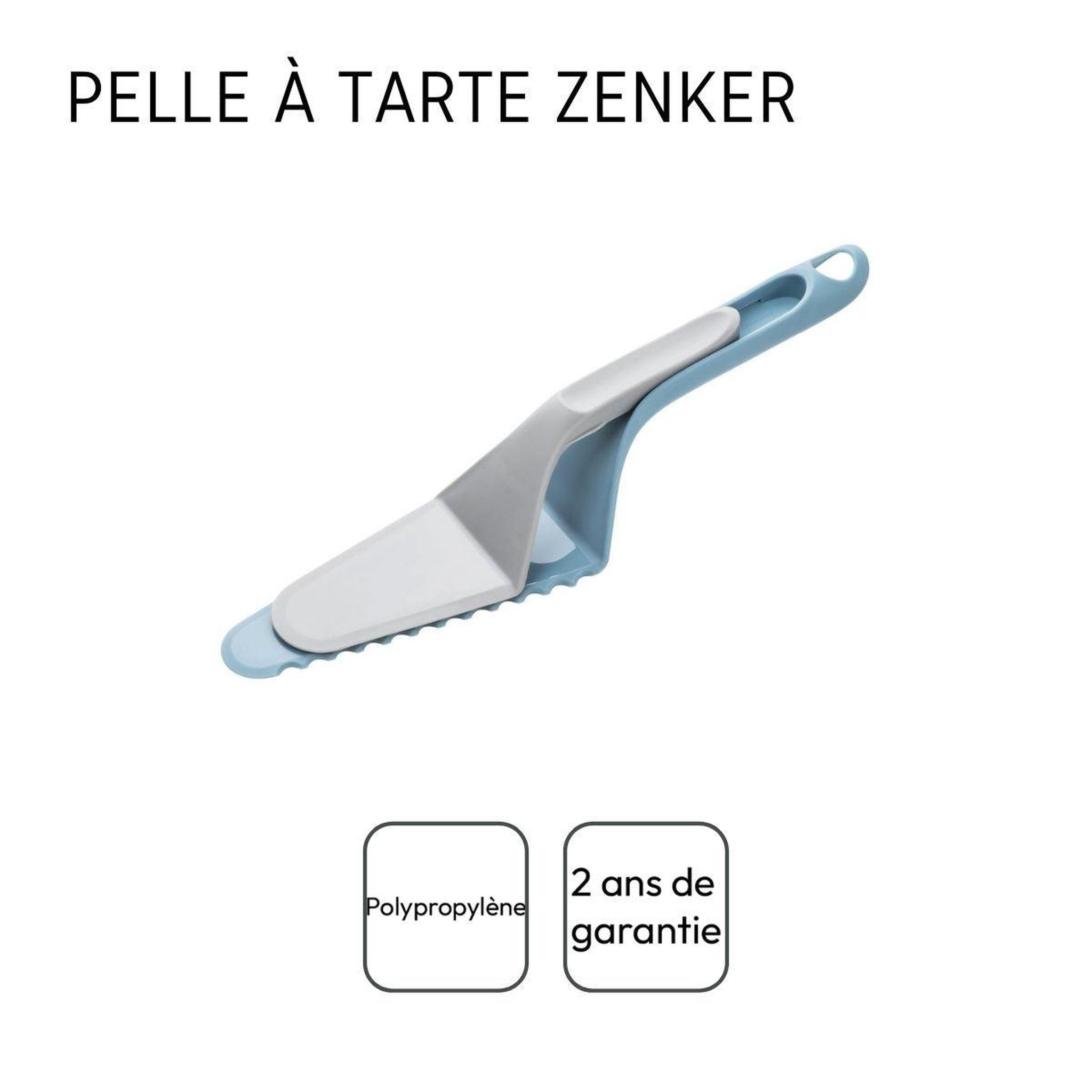 Voir la diapositive 4 : ZENKER Pelle à tarte 2 en 1 28 cmzenker sweet sensation