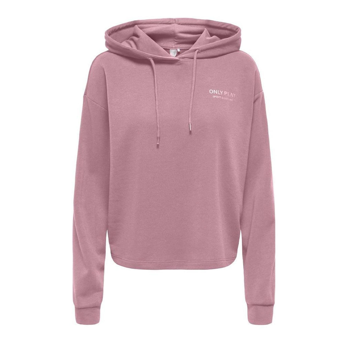 Only Sweat à Capuche Rose Femme  Only Play Life