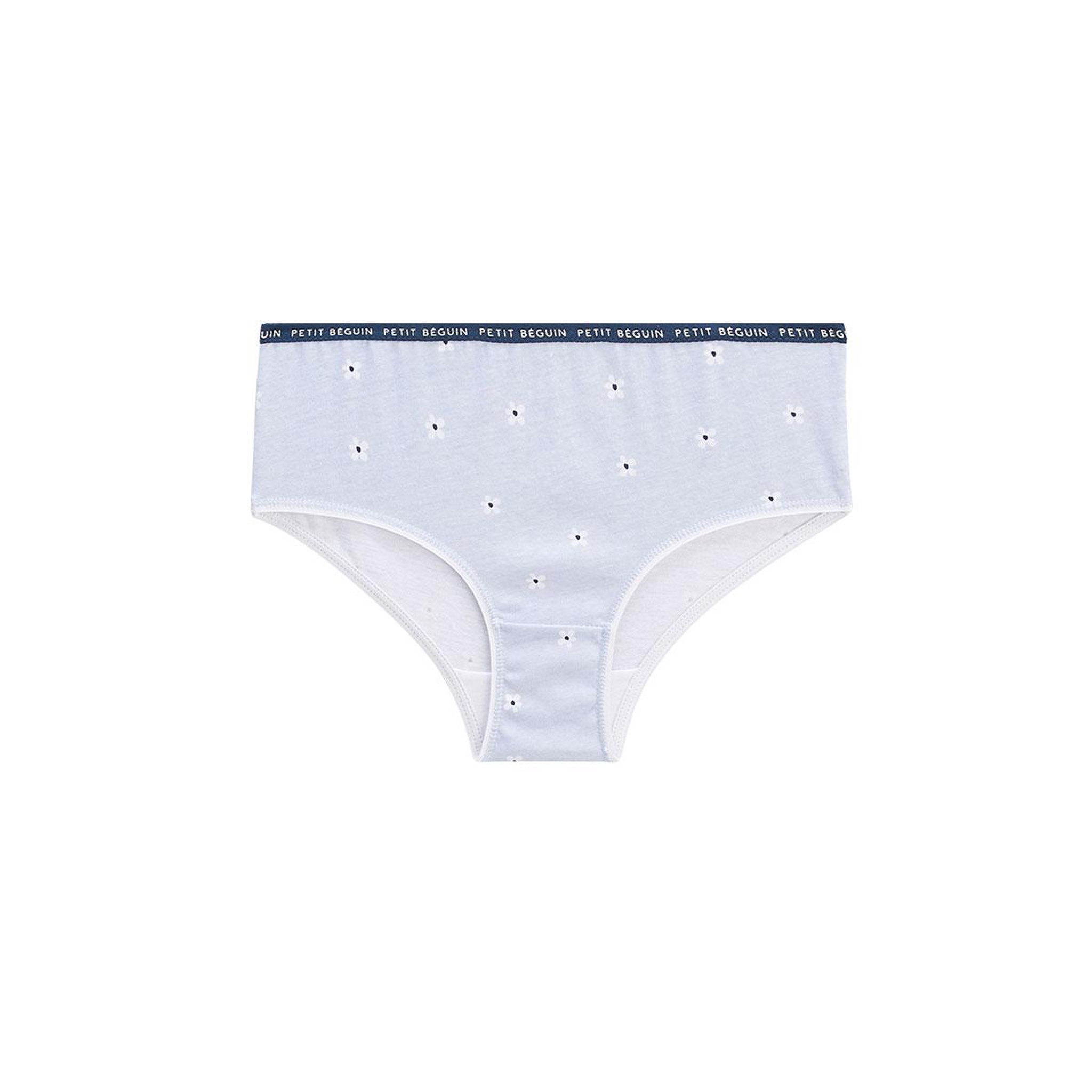 Voir la diapositive 3 : Petit Béguin Lot de 3 culottes fille Automne