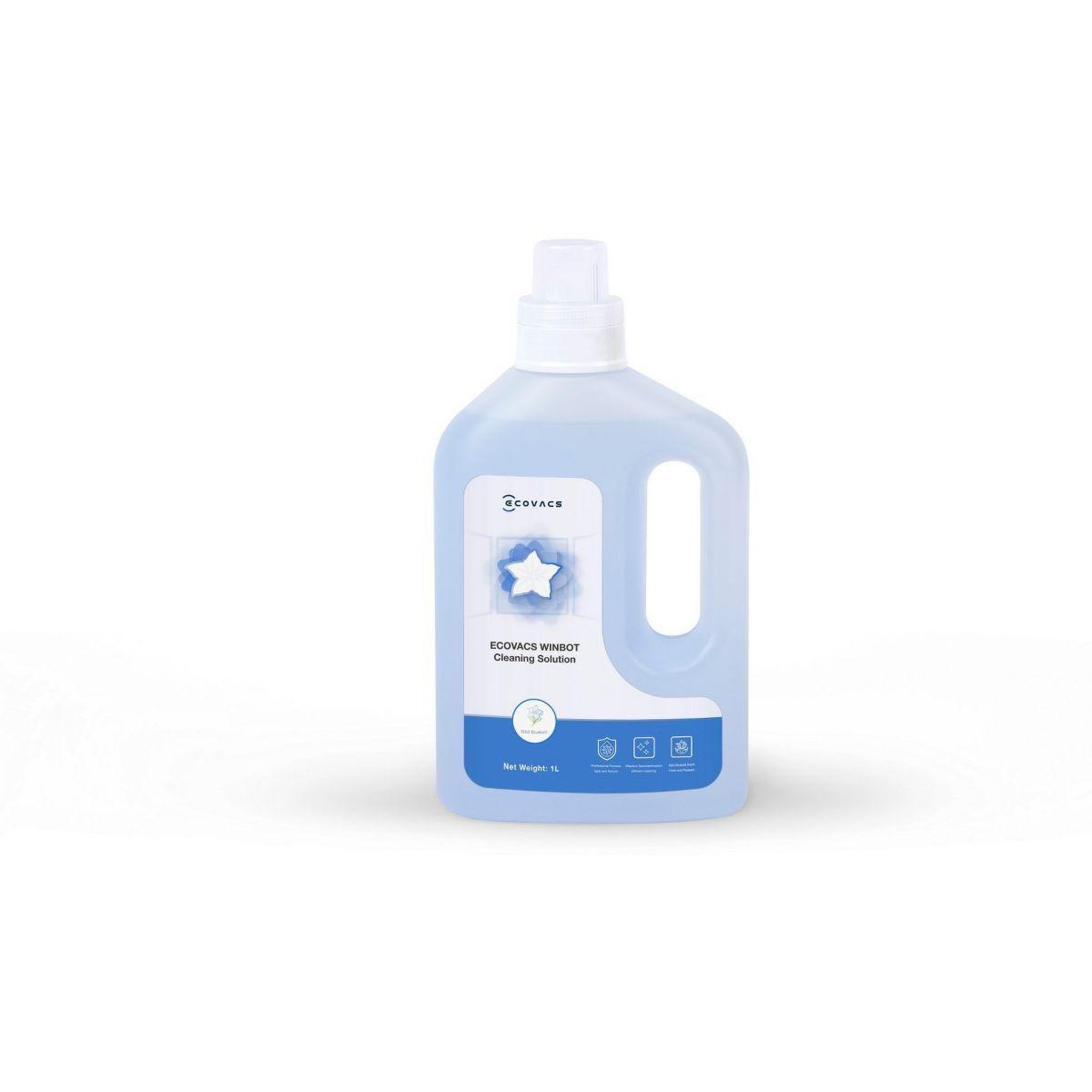 Voir la diapositive 1 : ECOVACS Détergent de nettoyage 1 litre pour Winbot