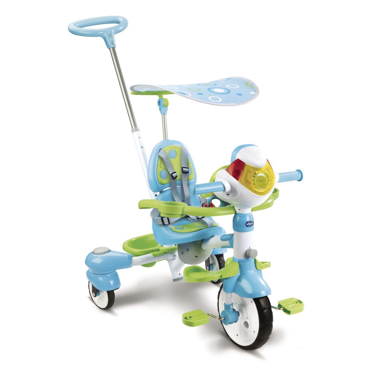 VTECH Tricycle interactif 6 en 1 bleu - Dès 9 mois 
