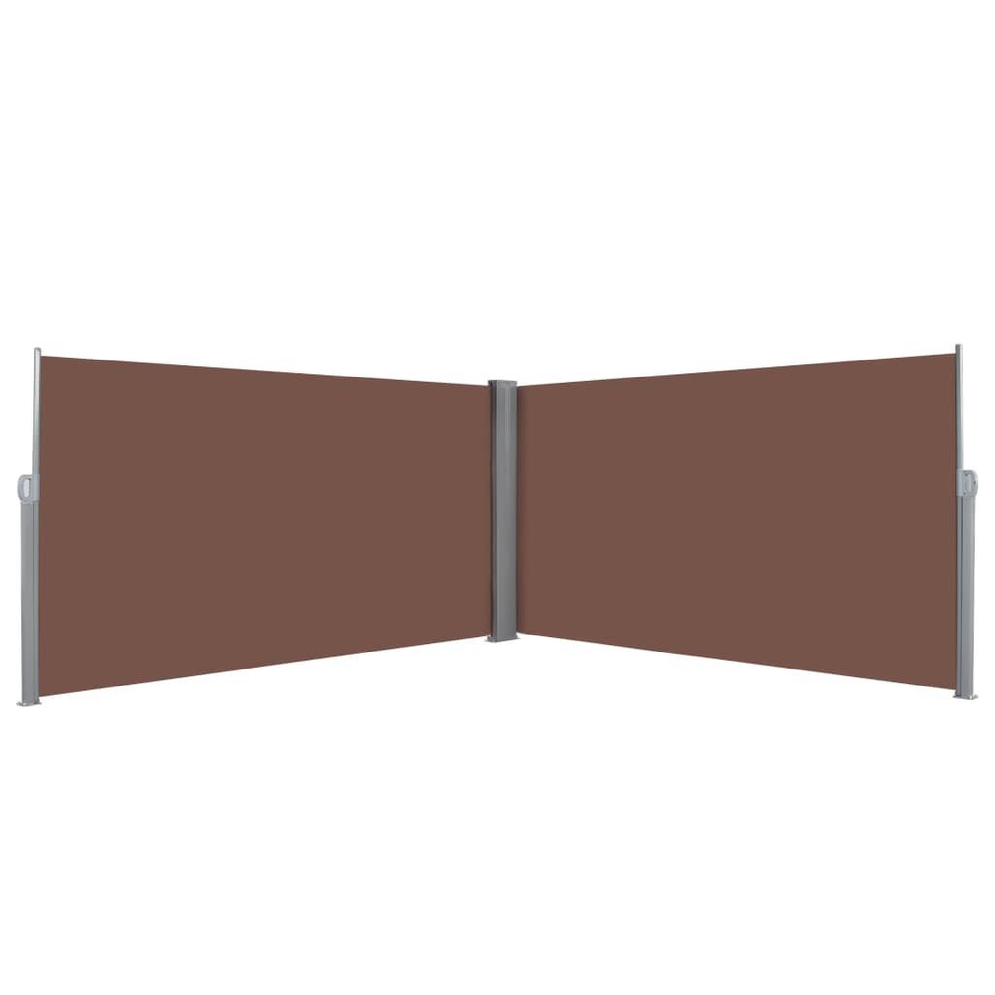 Voir la diapositive 1 : VIDAXL Auvent lateral retractable 160 x 600 cm Marron