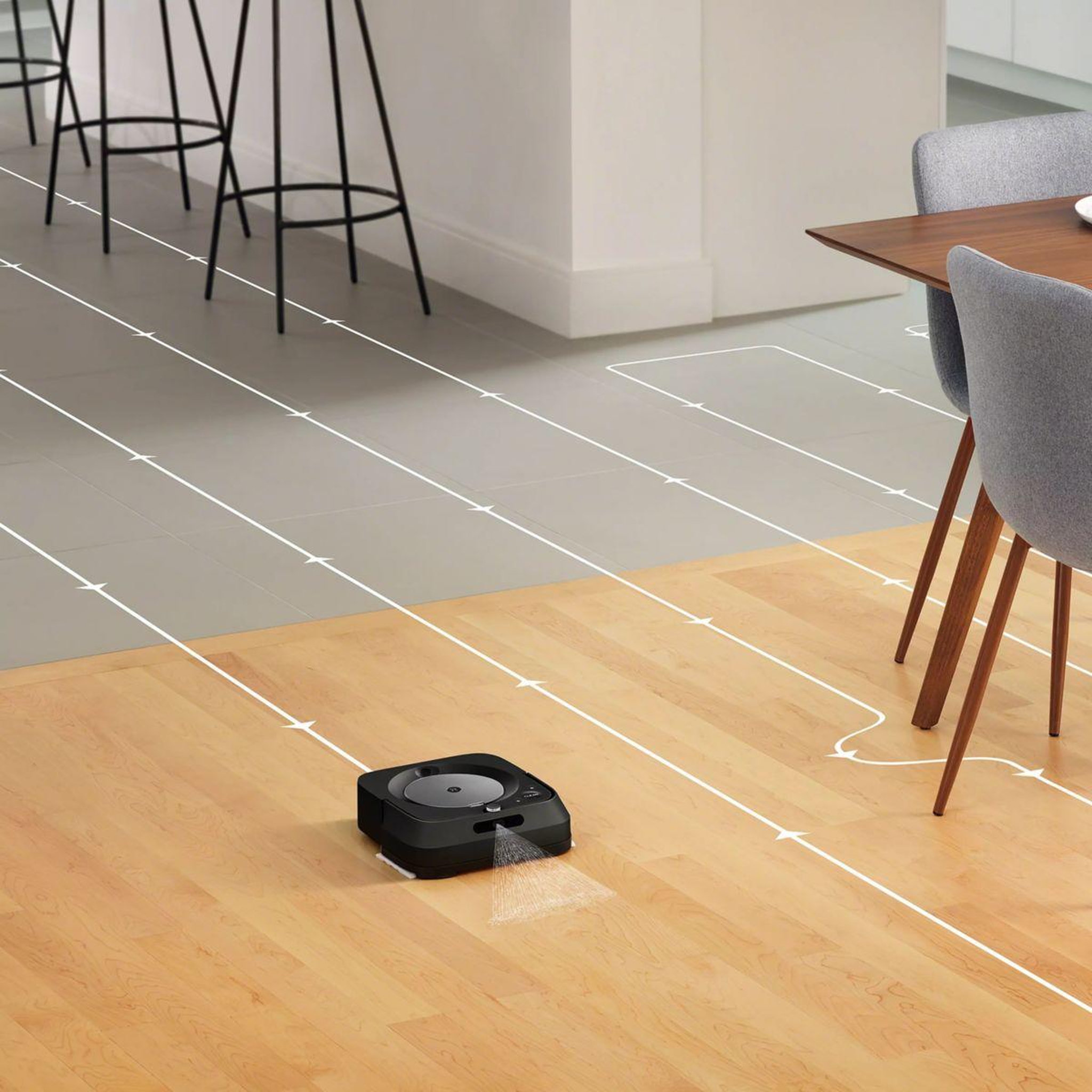 Voir la diapositive 3 : IROBOT Robot laveur Braava Jet M6133