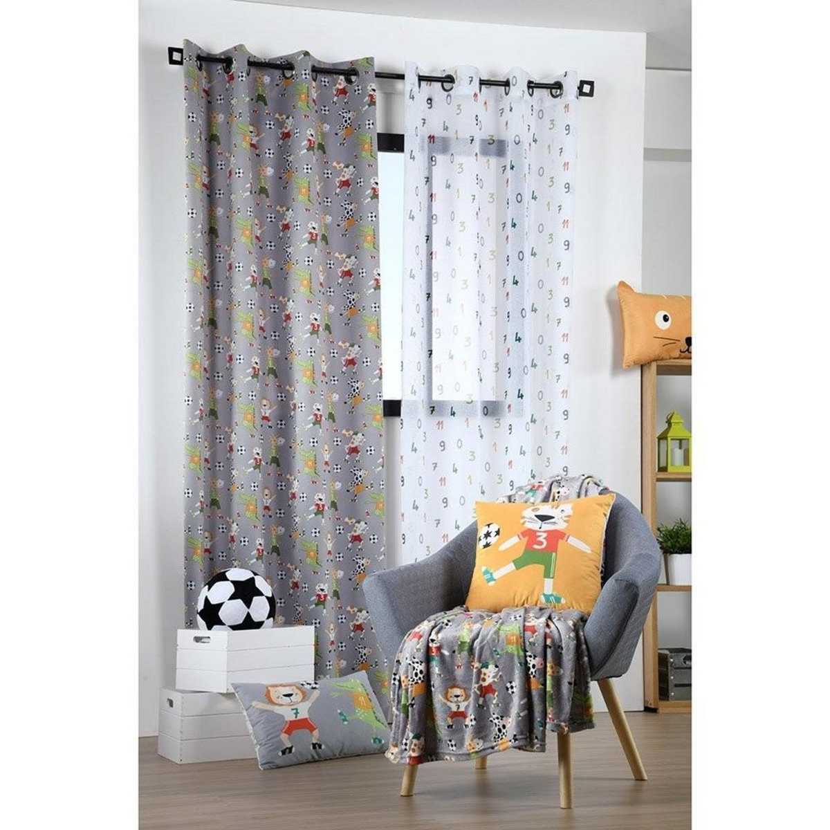 Lovely Casa Rideau à œillets occultant 140x260 Maracana