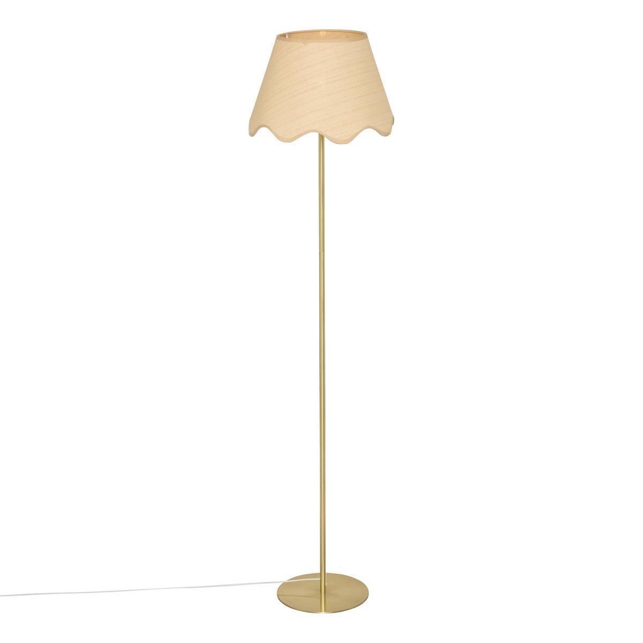Voir la diapositive 4 : ATMOSPHERA Pied de lampadaire en métal  galia  133cm doré
