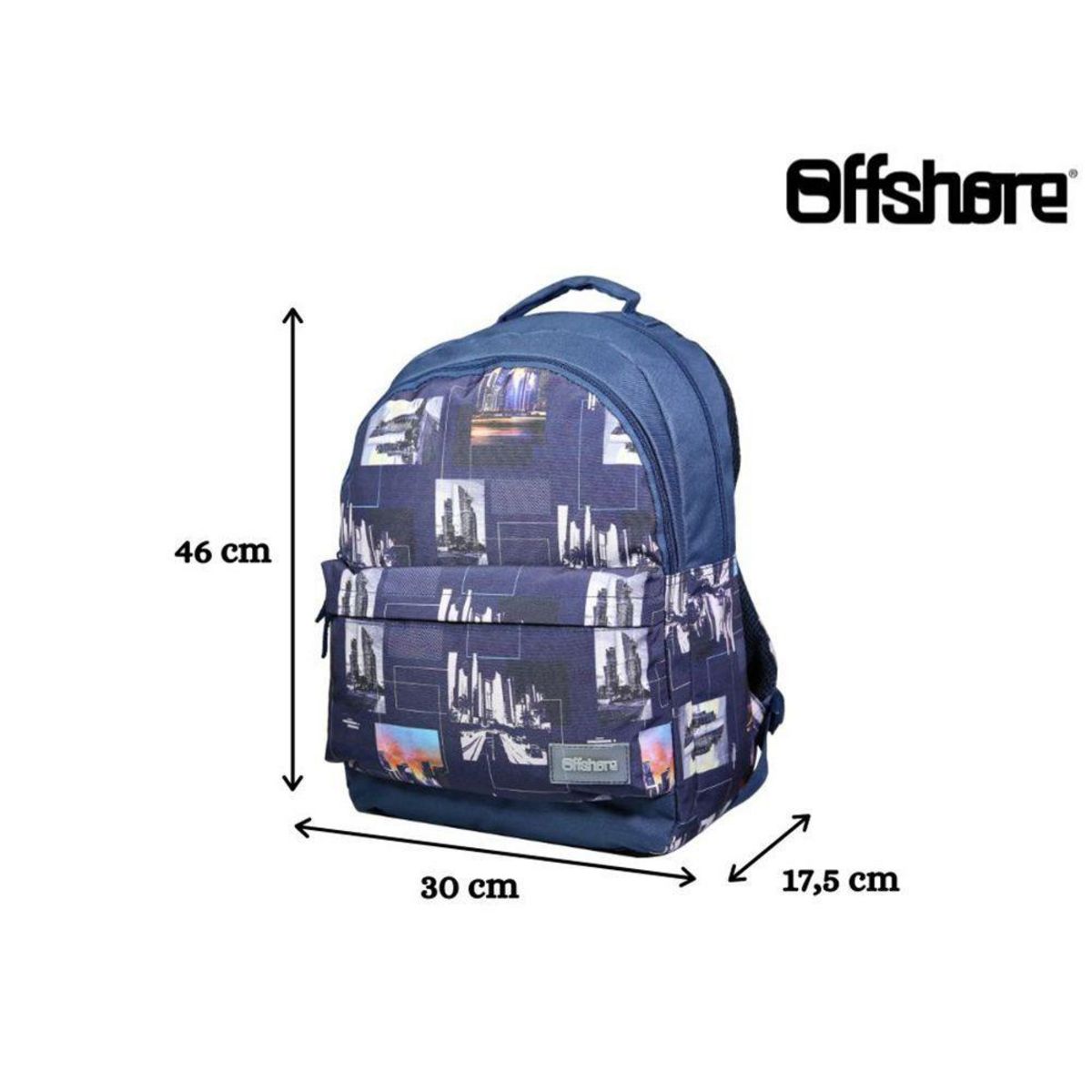 Bagtrotter BAGTROTTER Sac à dos 2 compartiments Offshore Ville City Bleu