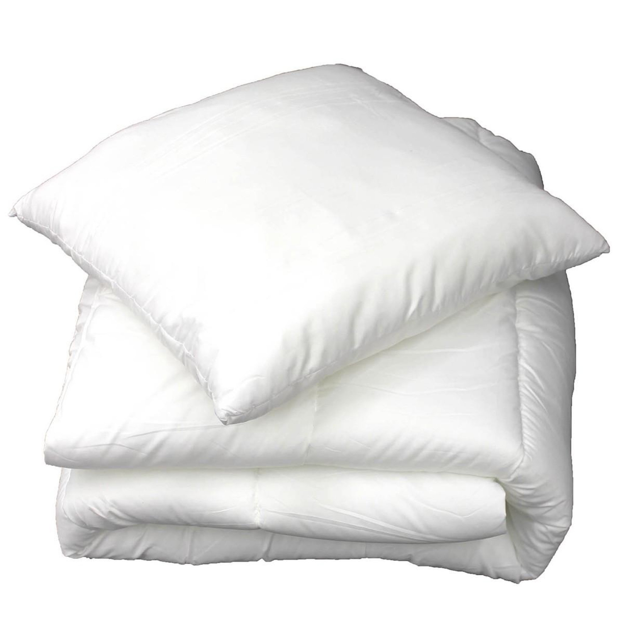 Douceur d'Intérieur Couette Microfibre  Confort  220x240cm Blanc